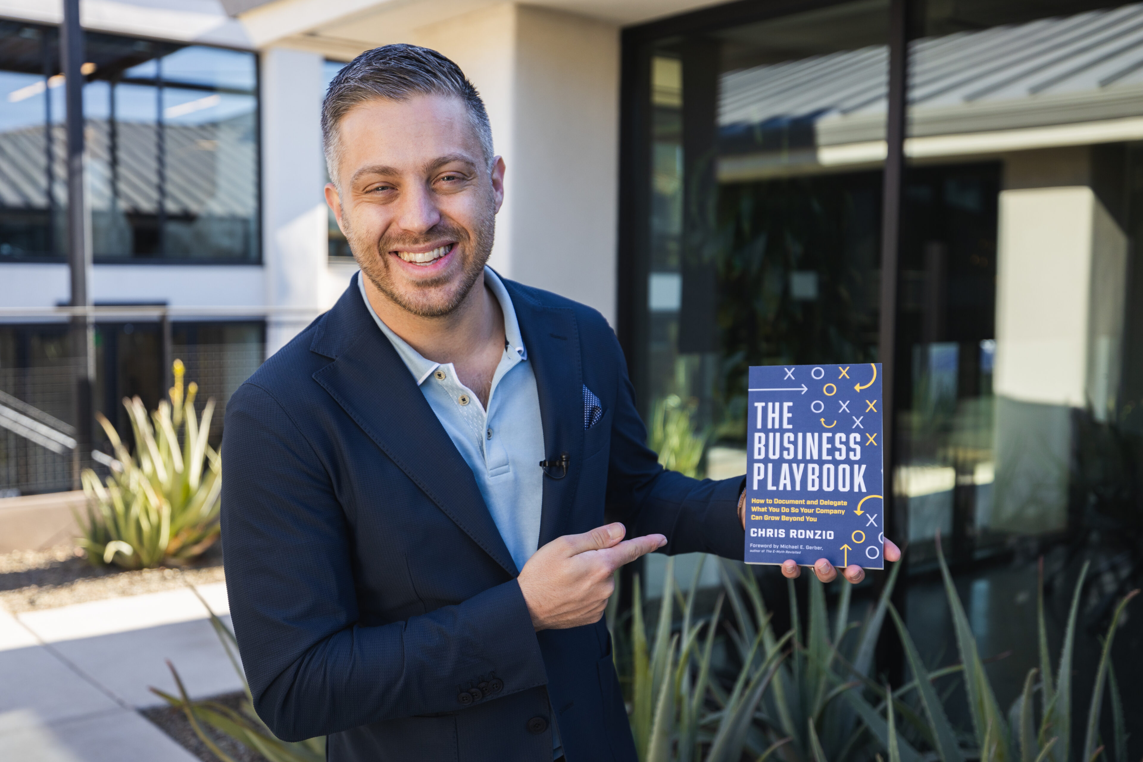 Chris Ronzio, author of The Business Playbook book