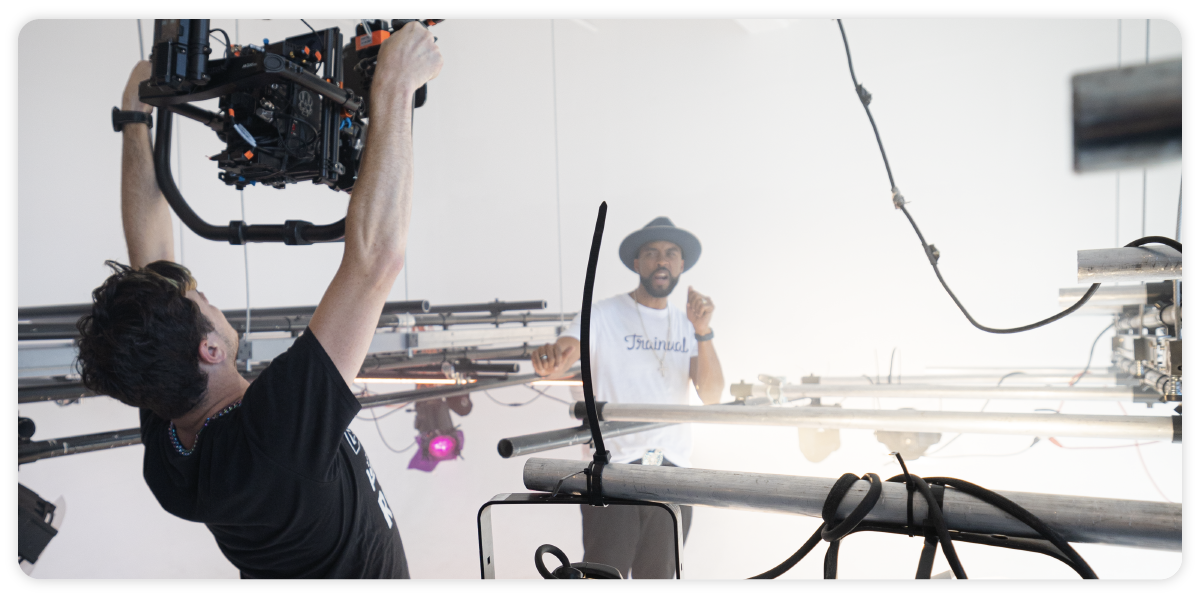 Montell Jordan recording "This Is How You Do It"