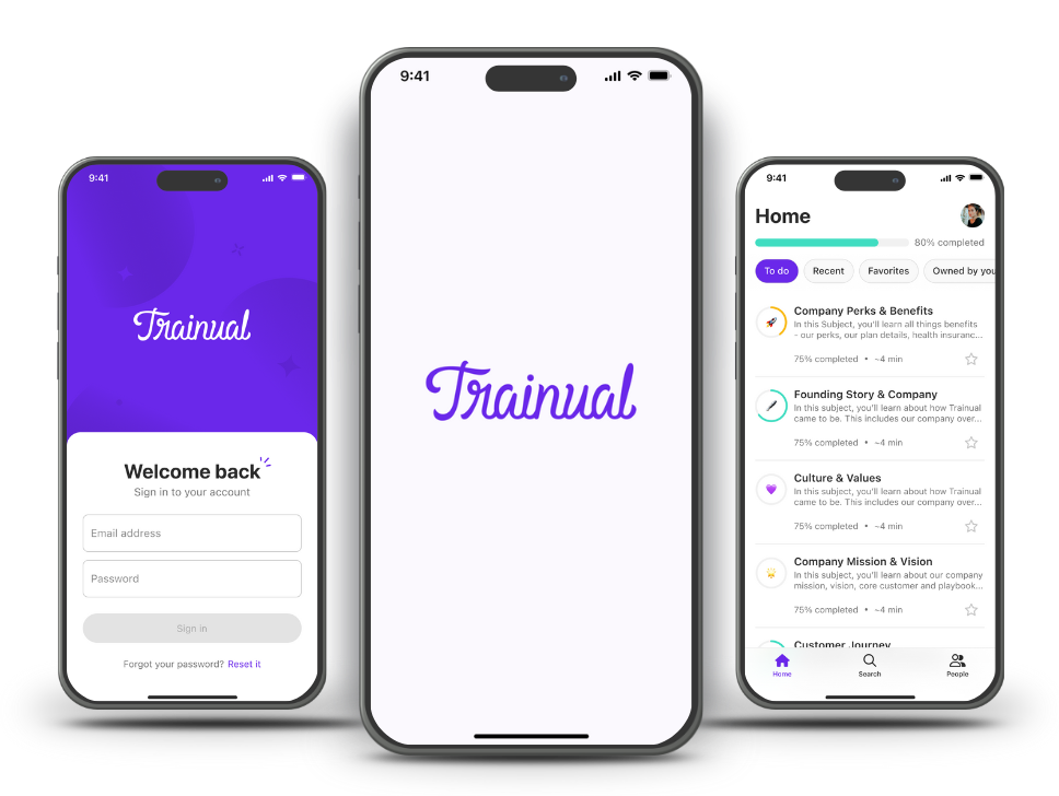 Trainual mobile makeover!